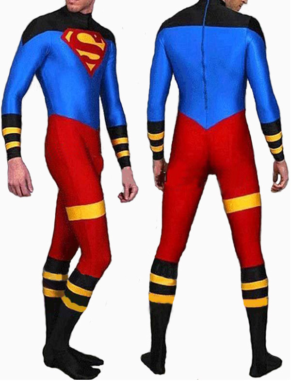 Superman Cosplay Costume Superhero Halloween